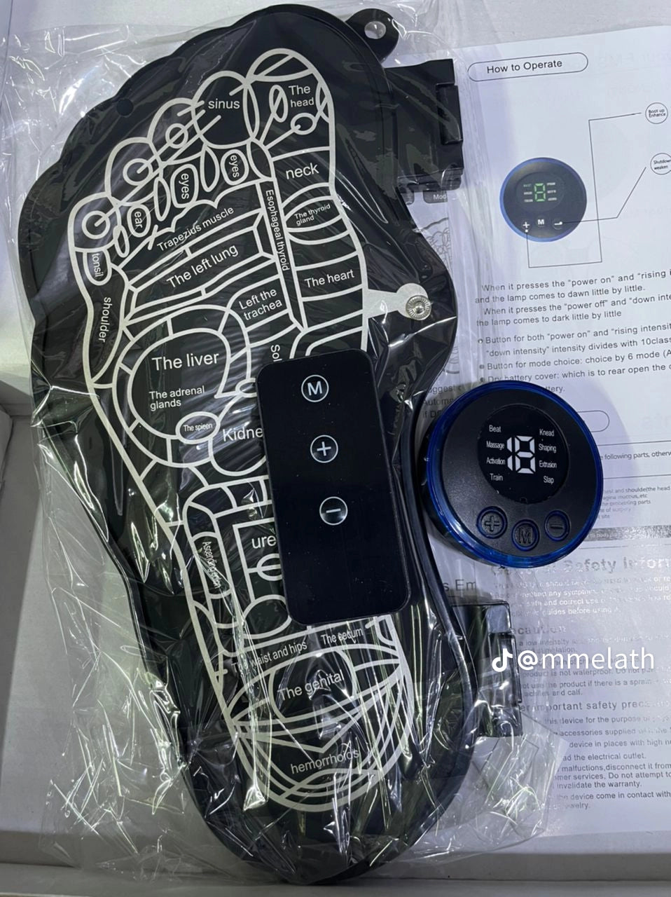 EMS Foot Massager – Tapis de Massage Électrique pour les Pieds