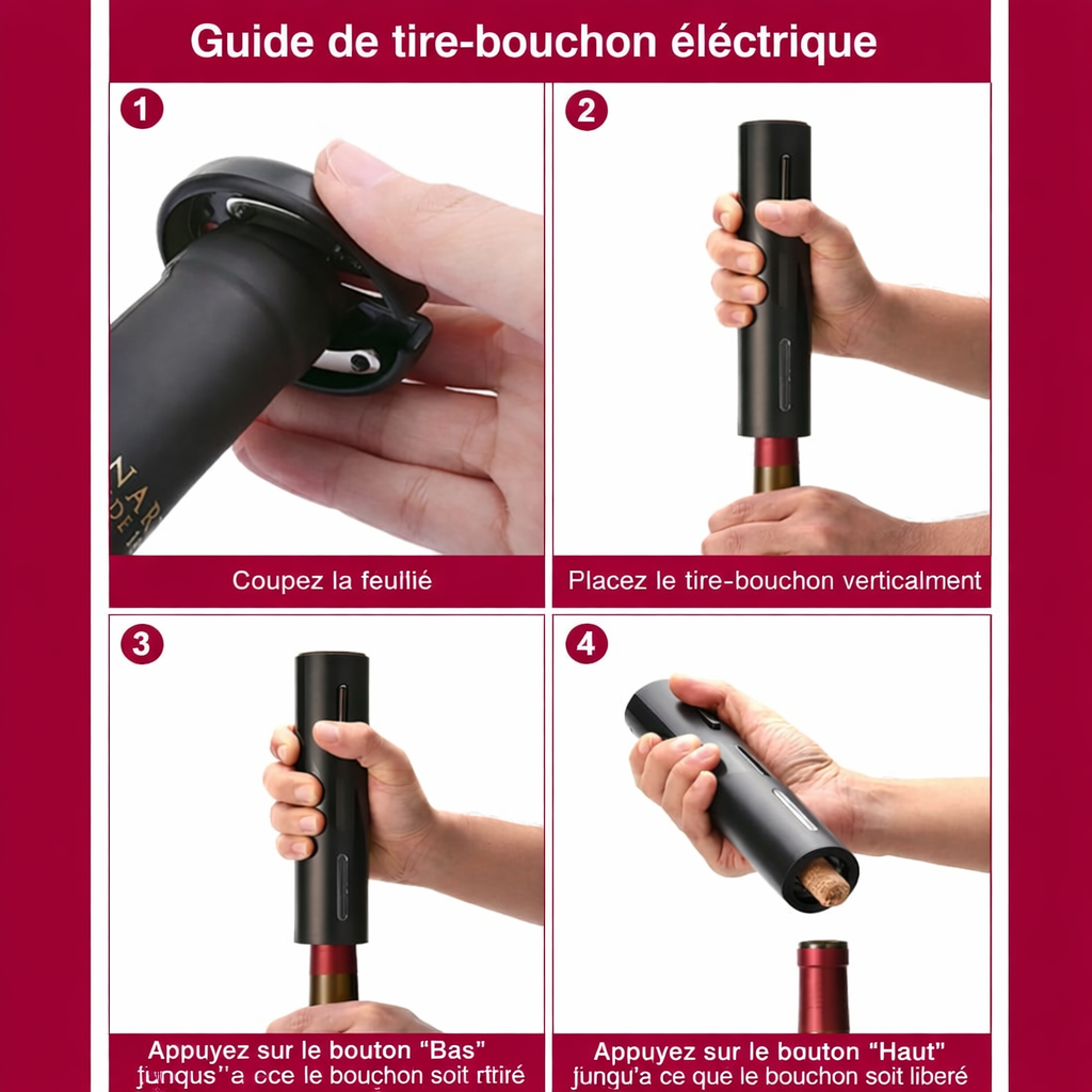 Tire-bouchon électrique