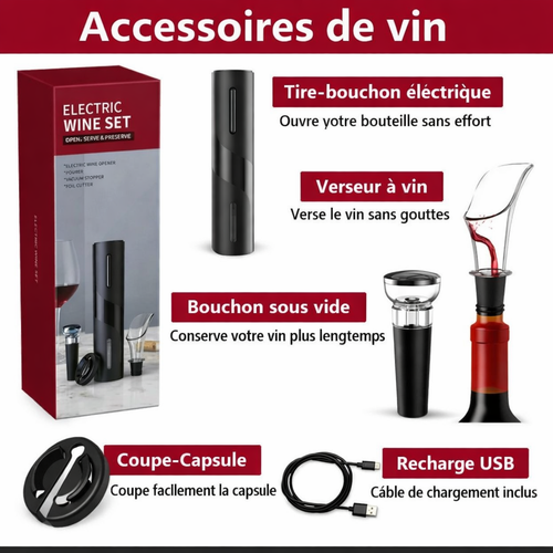 Tire-bouchon électrique