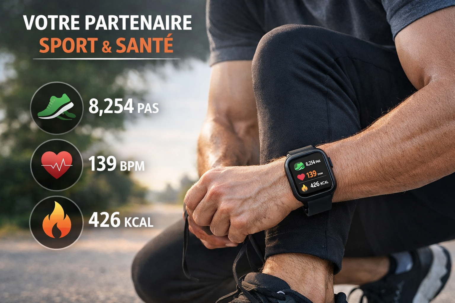 Montre connectée A300
