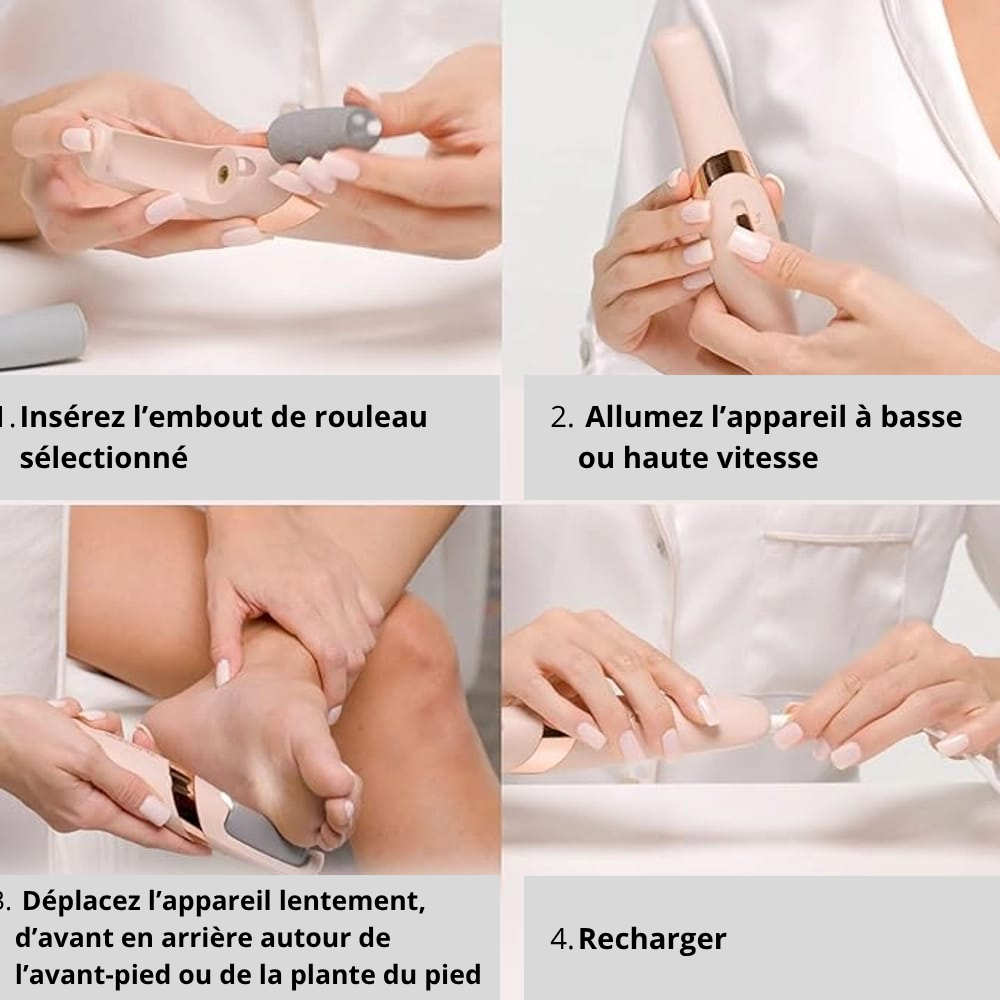 Limeuse de paume de pied électrique