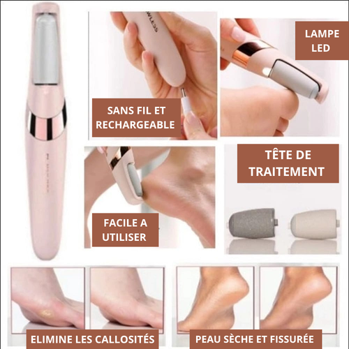 Limeuse de paume de pied électrique