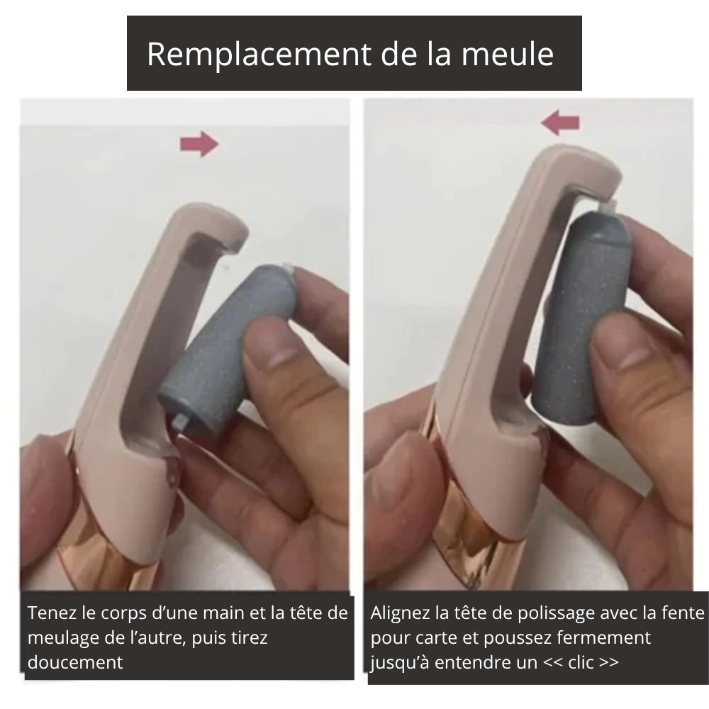 Limeuse de paume de pied électrique