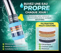 Filtre Robinet Purificateur d'Eau Multi-Couches