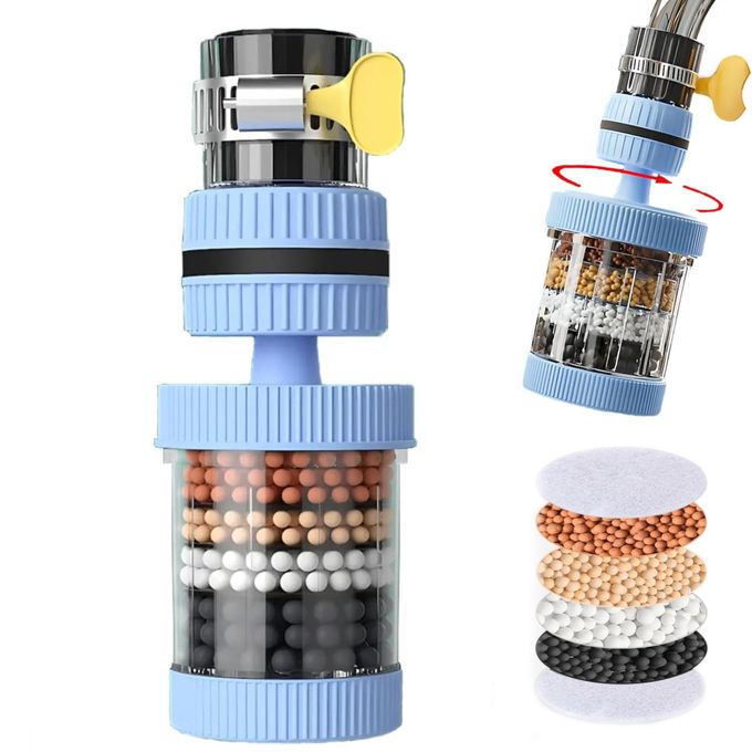 Filtre Robinet Purificateur d'Eau Multi-Couches