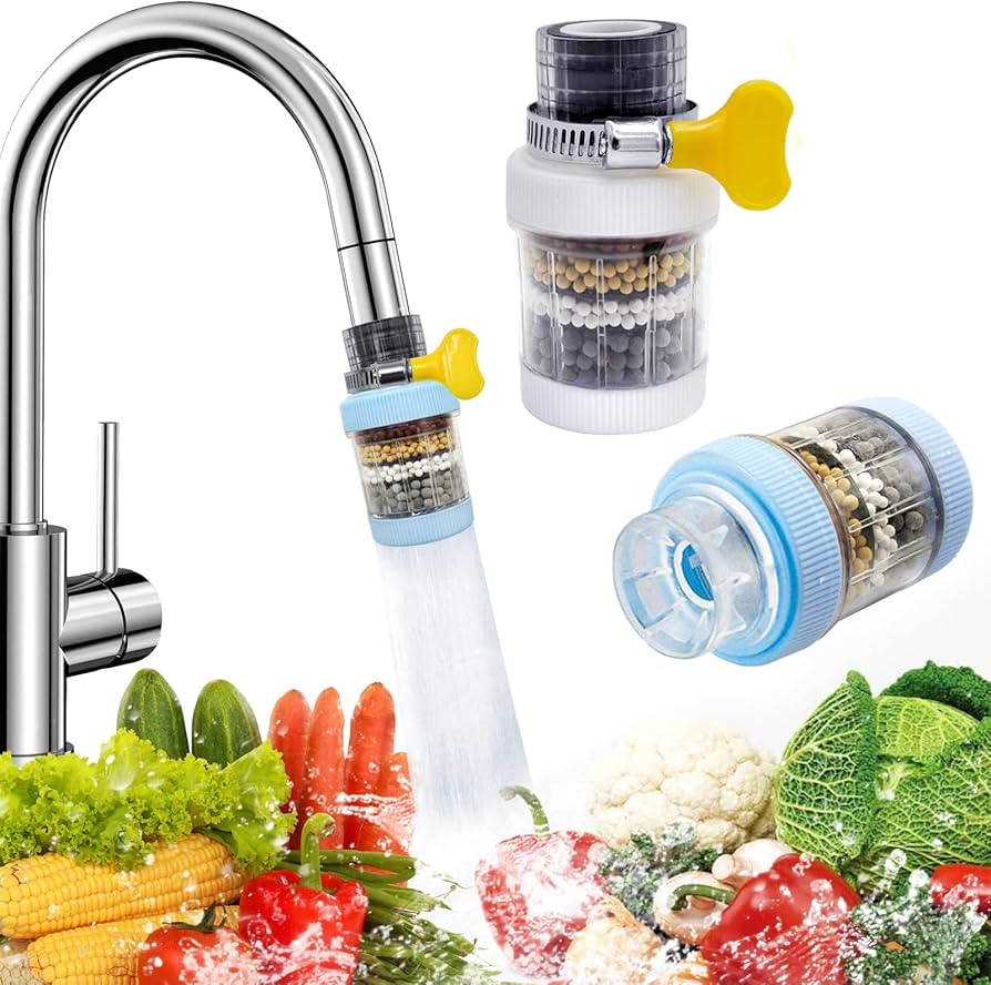 Filtre Robinet Purificateur d'Eau Multi-Couches